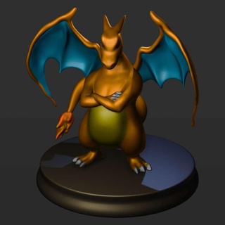 charizard Pokémon figure 3d print model - Mito3D