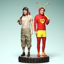 co3d - chaves e chapolin marketplace 3d print model - Mito3D