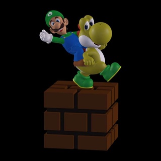 Noel promosyon Süper Mario kardeşler film Luigi 3d print model - Mito3D
