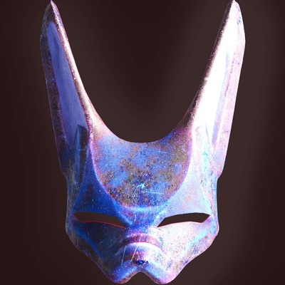 co3d anime stile coniglio maschera cosplay costume halloween animale selvaggio giri ragazzo giocattolo mammifero arte moda 3d print model - Mito3D