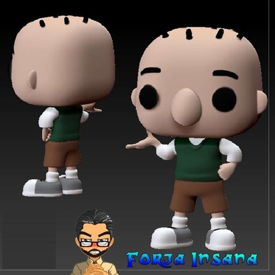 co3d doug estilo funko popular juguete 3d print model - Mito3D