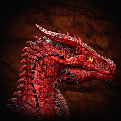 co3d drago fallimento creatura dungeons and dragons d busto 3dsculpt sculp arte 3d 3d print model - Mito3D
