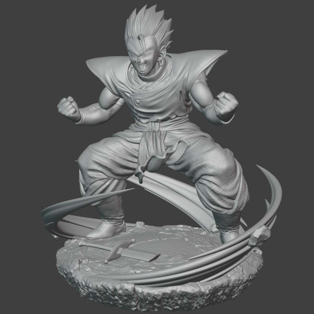 co3d gohan dbz ejderha top 3D print model - Mito3D