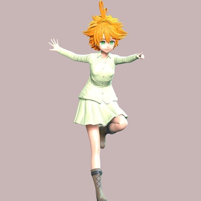 co3d - promised neverland emma 3d print model - Mito3D