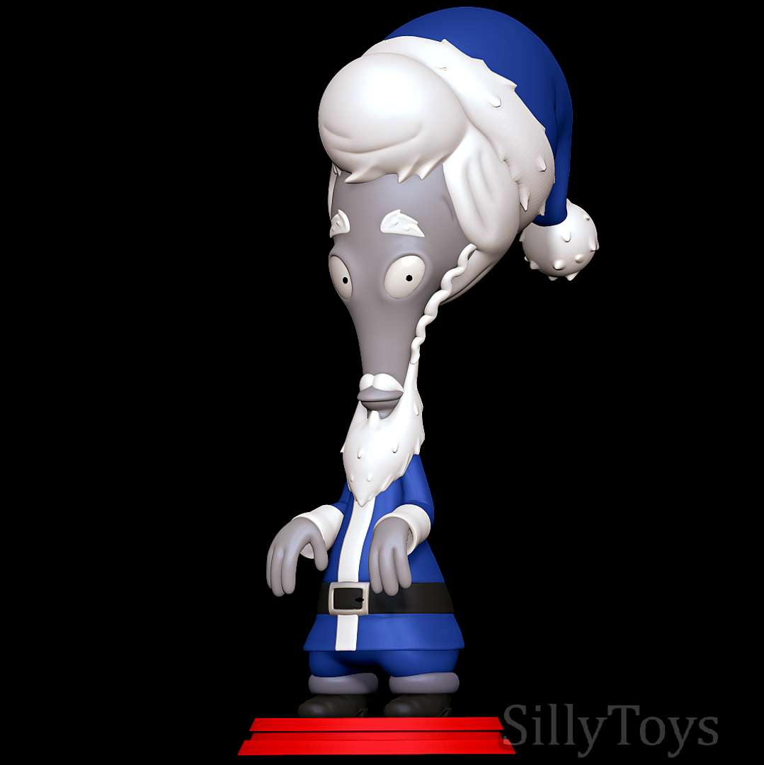 co3d schmanta roger amerikanisch papa außerirdischer ufo jüdisch santa claus weihnachten 3D print model - Mito3D