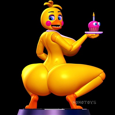 co3d brinquedo chica fnaf nsfw sfw 3d print model - Mito3D