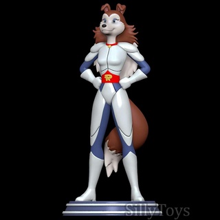 Colleen route rovers fille femelle anthro 3d print model - Mito3D