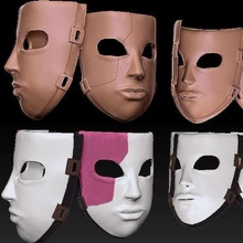 cosplay maschera gioco sortita viso 3d print model - Mito3D