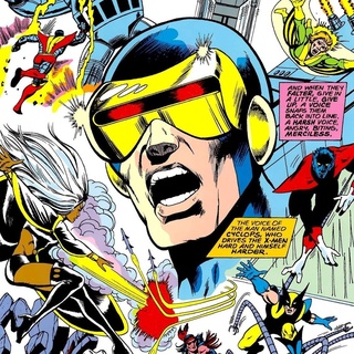 cyclops x-men classic 70s costume marvel comics superhero 3d print model - Mito3D