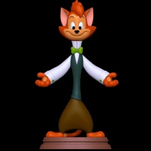 danny - cats don dance dont feline male anthro furry 3d print model - Mito3D