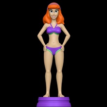 co3d - daphne blake swimsuit scooby doo female woman 3d print model - Mito3D