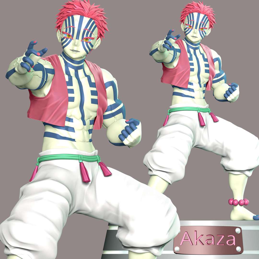 demone assassino viene kimetsu yaiba uccisore demoni anime manga 3dprint 3dprinting figura comico animale personaggio gioco 3D print model - Mito3D