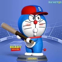 co3d - doraemon baseball player anime manga 3dprint statue figure 3dprinting cartoon robot cat cute fujiko fujio 3d print model - Mito3D