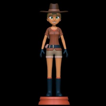 co3d - dr ithica marvins inspector gadget 2015 female woman 3d print model - Mito3D