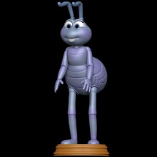 dra flore Bugs vie punaise fourmi femelle anthro disney Pixar 3d print model - Mito3D