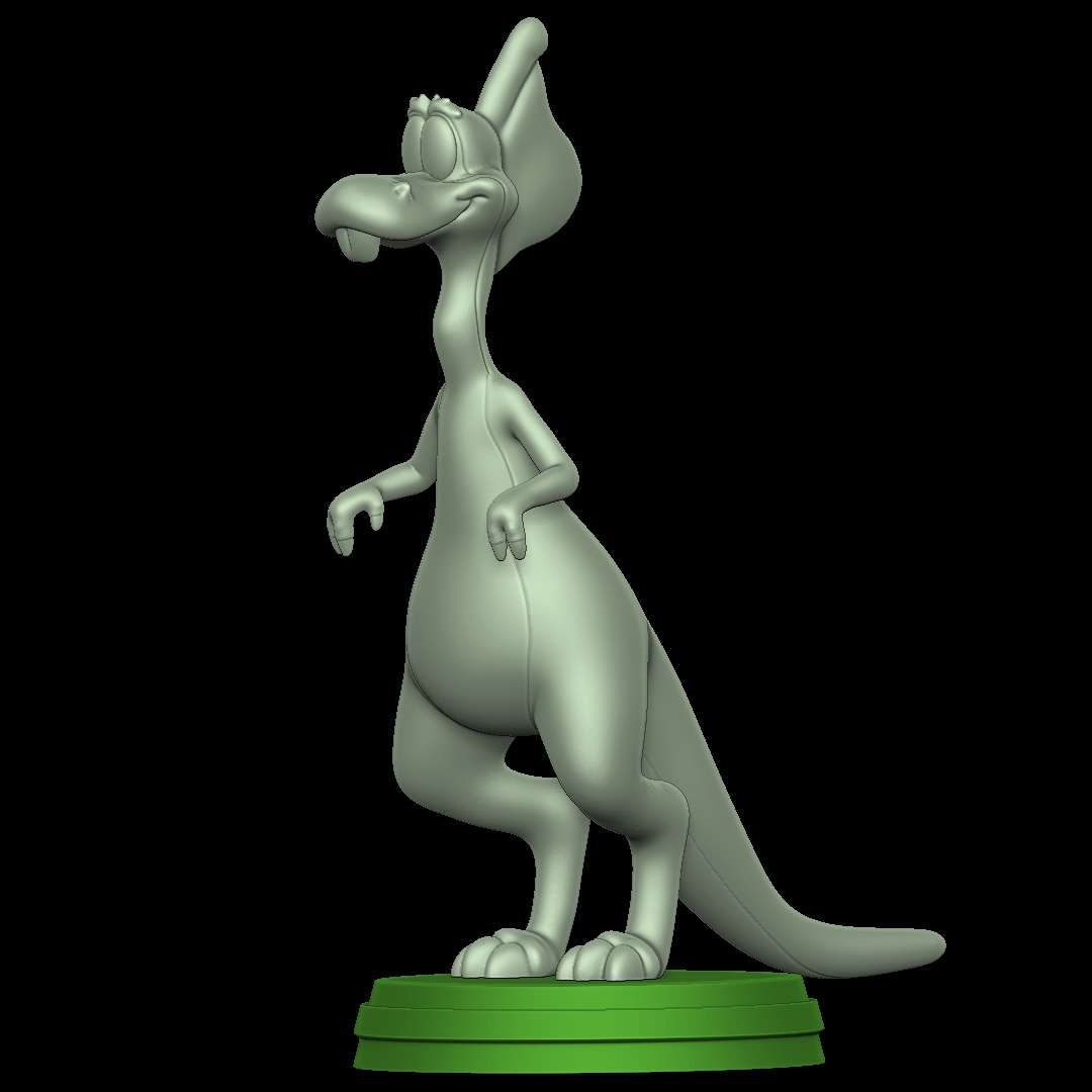 co3d aptal geri a dinozorlar hikaye dinozor erkek sürüngen 3D print model - Mito3D