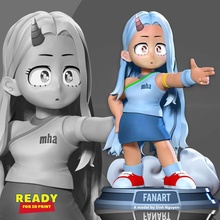 eri chibi mha héros université anime manga mignonne enfant fille dessin animé 3dprint statue figure 3dprinting fanart sculpture 3d print model - Mito3D