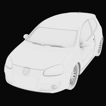 golfe carro separado partes stl 3d impressão 3d print model - Mito3D