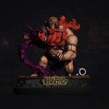 co3d - gragas league of legends game 3dprint collectibles statue runeterra 3d print model - Mito3D