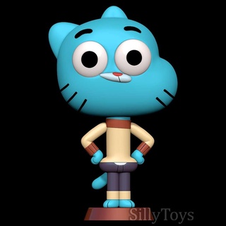gumball watterson - amazing world cat male blue 3d print model - Mito3D