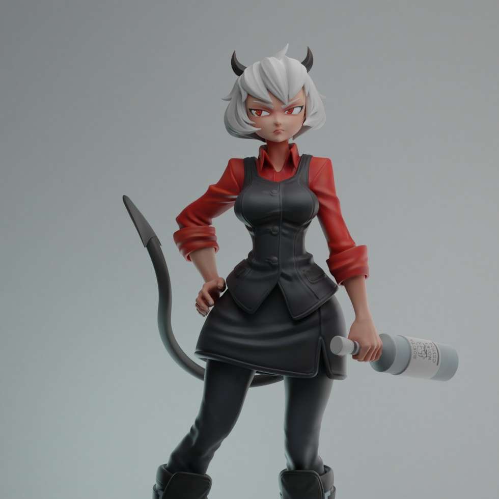 Helltaker Malina 3D print model - Mito3D