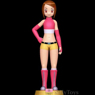 Hikari yagami Digimon fêmea menina humano 3d print model - Mito3D