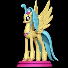 hippogriff skystar - pony movie female feral 3d print model - Mito3D