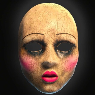 orrore Bambola maschera Halloween costumi cosplay diavolo uccisore 3d print model - Mito3D