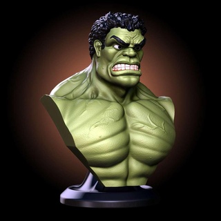 hulk bust comic dc spiderman thor captain ironman blackpanther toy figure 3dmodeling marvel marvelcomic 3d print model - Mito3D
