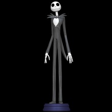 Jack Skellington pesadilla Navidad esqueleto masculino 3d print model - Mito3D