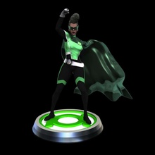 co3d alguém lanterna verde 3d print model - Mito3D