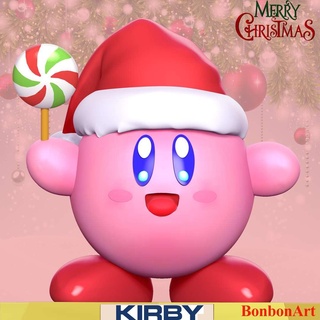 Kirby Navidad juego personaje animal 3dprint 3dprinting figura estatua anime dibujos animados cómic Arte diseño manga 3d print model - Mito3D