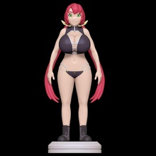 E9 With Yolkian Outfit - Valkyrie Drive Mermaid 3D Print Model by SillyToys
