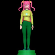 kuuka yolkian outfit - princess connect dive 3d print model mindconytol female anime 3d print model - Mito3D