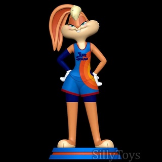 co3d - lola bunny space jam 2 rabbit hare furry anthro 3d print model - Mito3D