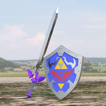 Maître épée Légende Zelda lien 3dmodel nintendo 3dobject super 3d print model - Mito3D