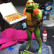 michelangelo mikey tmnt 3d stampa 3d print model - Mito3D