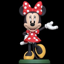 minnie rato Disney fêmea peludo antro 3d print model - Mito3D