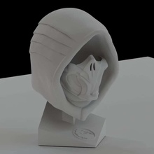 mk11 maschera 3d print model - Mito3D
