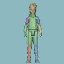 co3d naruto articulado figura acción boneco juguete 3d print model - Mito3D