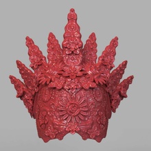 Naturel casque masque 3d impression 3d print model - Mito3D