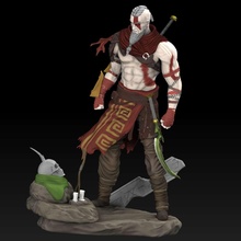nordic alternative kratos god war game style 3d print 3d print model - Mito3D