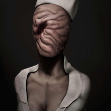 infermiera monstro orrore Stampa personaggio 3d print model - Mito3D