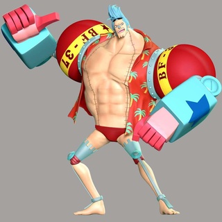 one piece - franky franky one piece onepiece anime manga 3dprint 3dprinting figure comic animal gamecharacter  3d print model - Mito3D