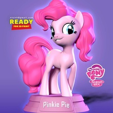 pinkie pie - pony 3d print model - Mito3D