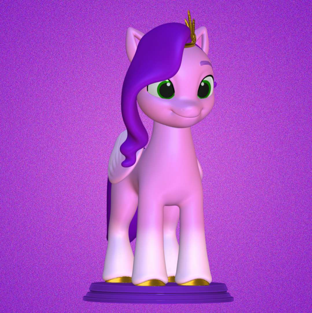 pipp petali pony generazione g5 equino cavallo cavalla 3D print model - Mito3D