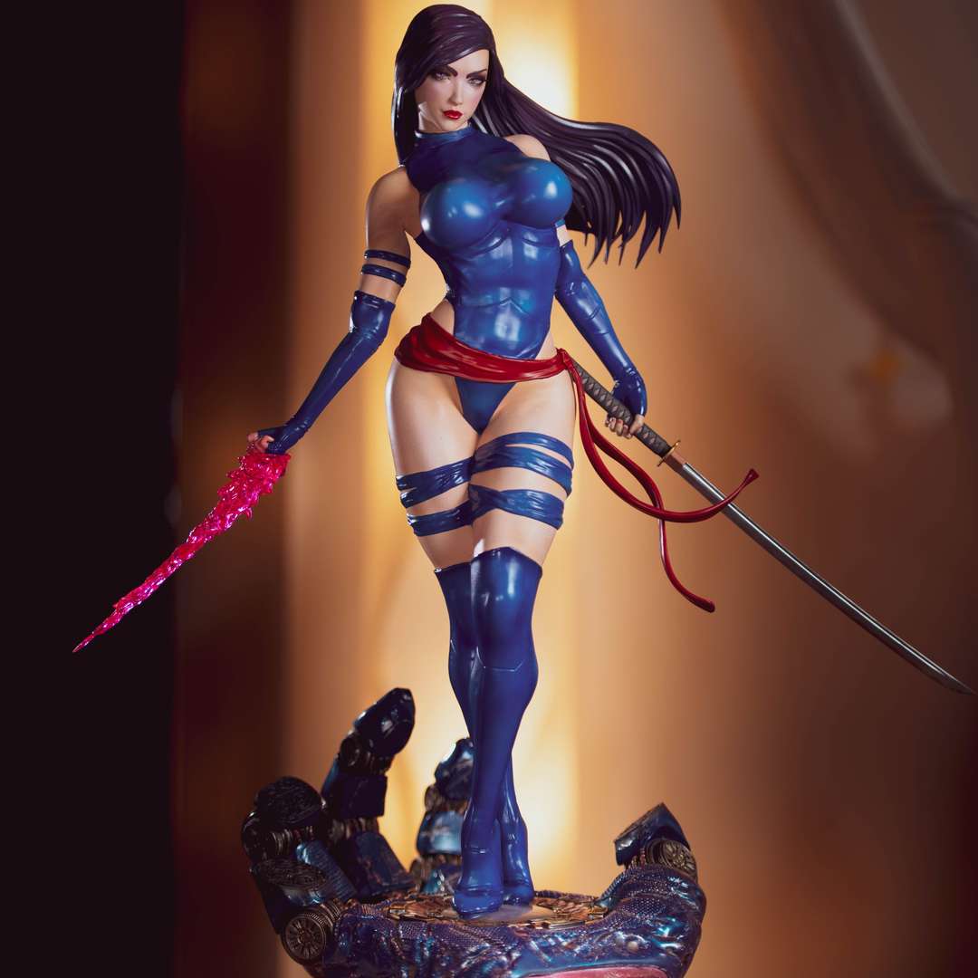 psylocke xmen 3D print model - Mito3D