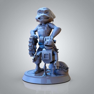 ratchet & clank game sony 3d print model - Mito3D
