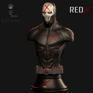 red bust 3d 3dprinting 3dmodel redx stl statue collectibles collection dccomics 3d print model - Mito3D