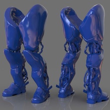 co3d robótico piernas 3d print model - Mito3D